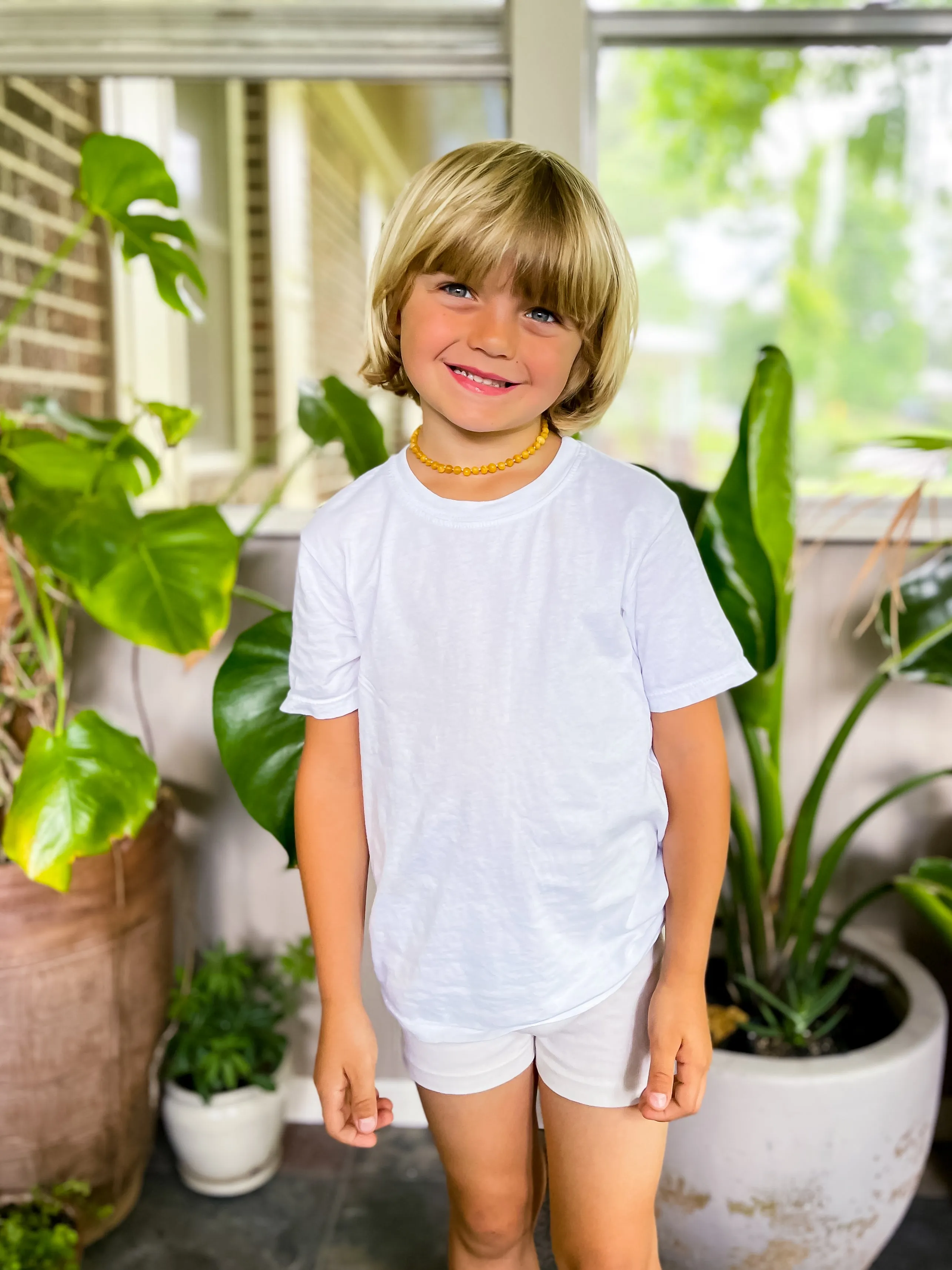 Boys Soft Cotton Boxer Brief | Bright Blue