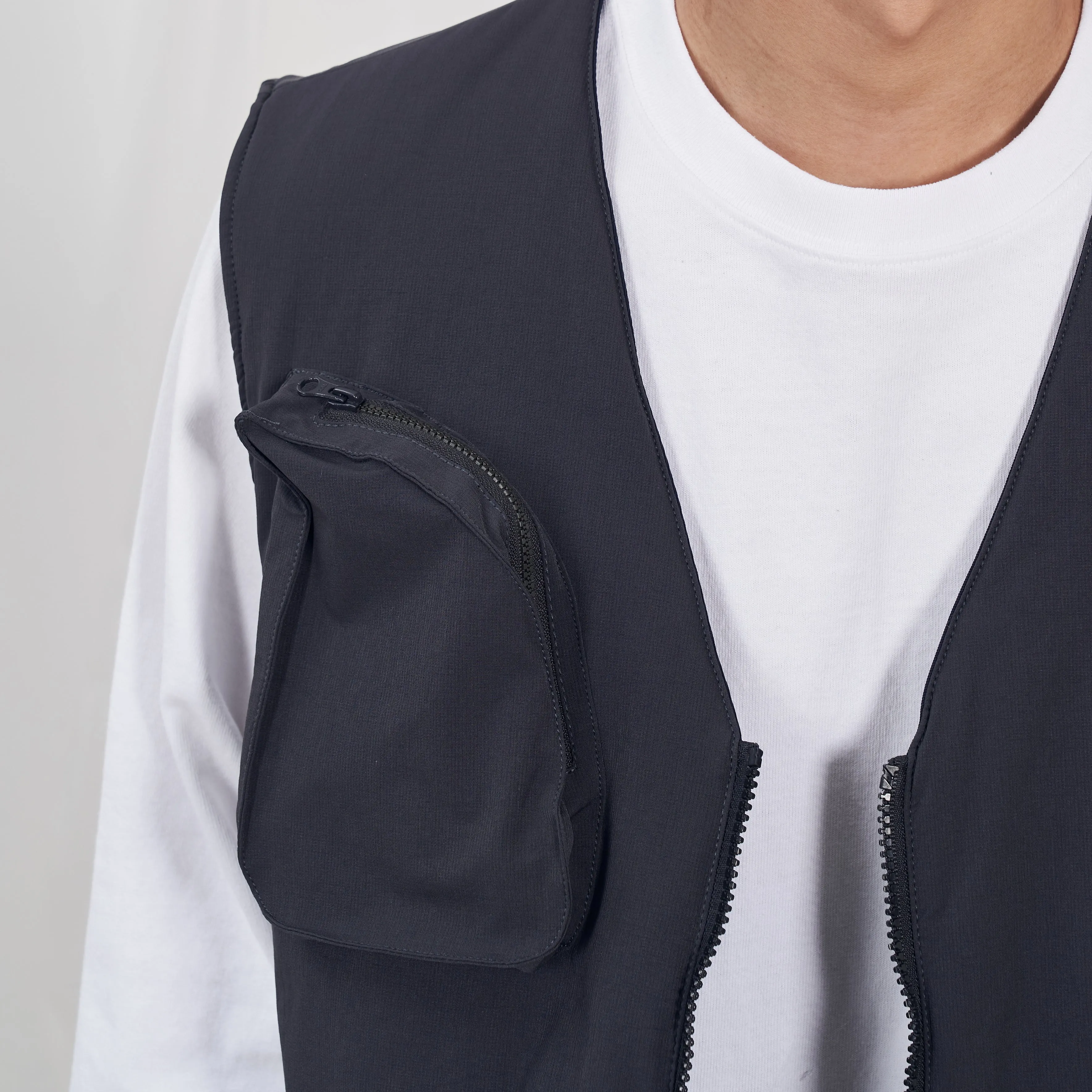 Boysnextdoor Reversible Vest Grey