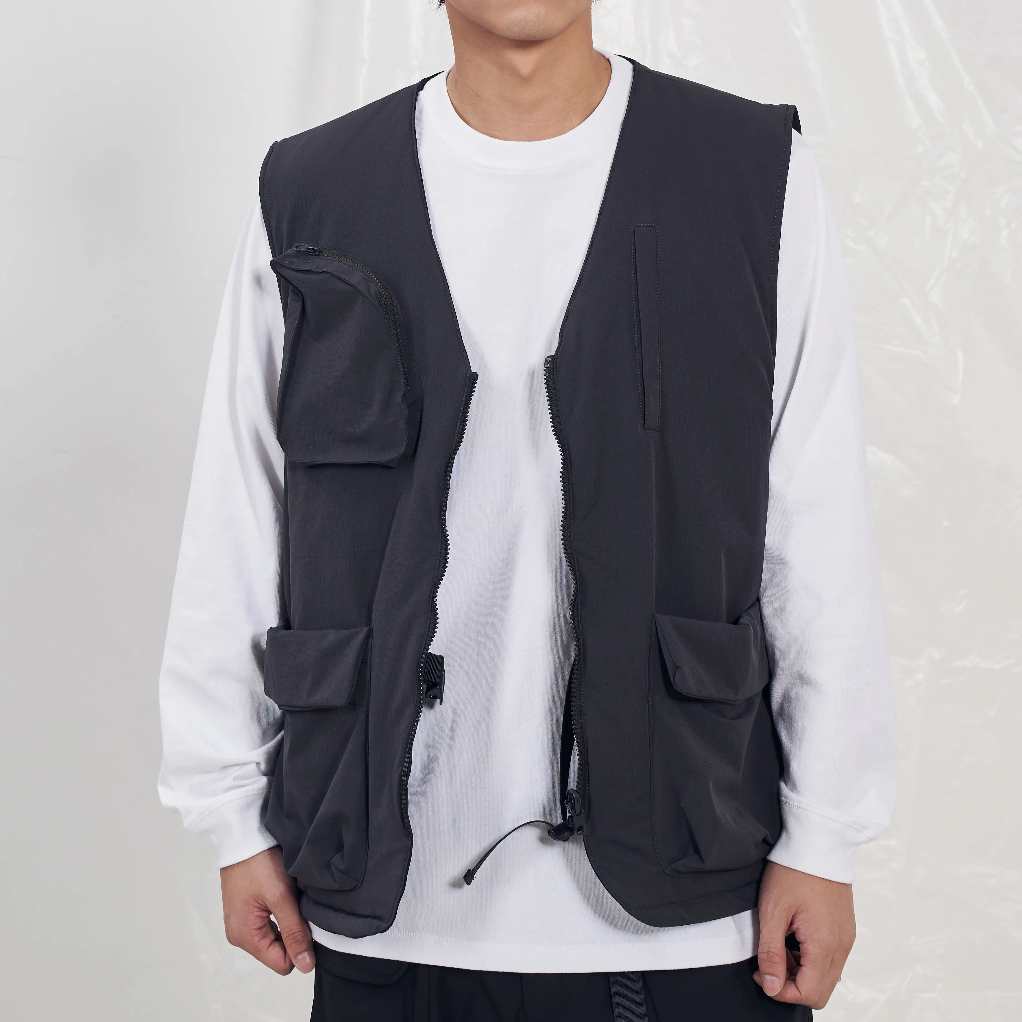 Boysnextdoor Reversible Vest Grey