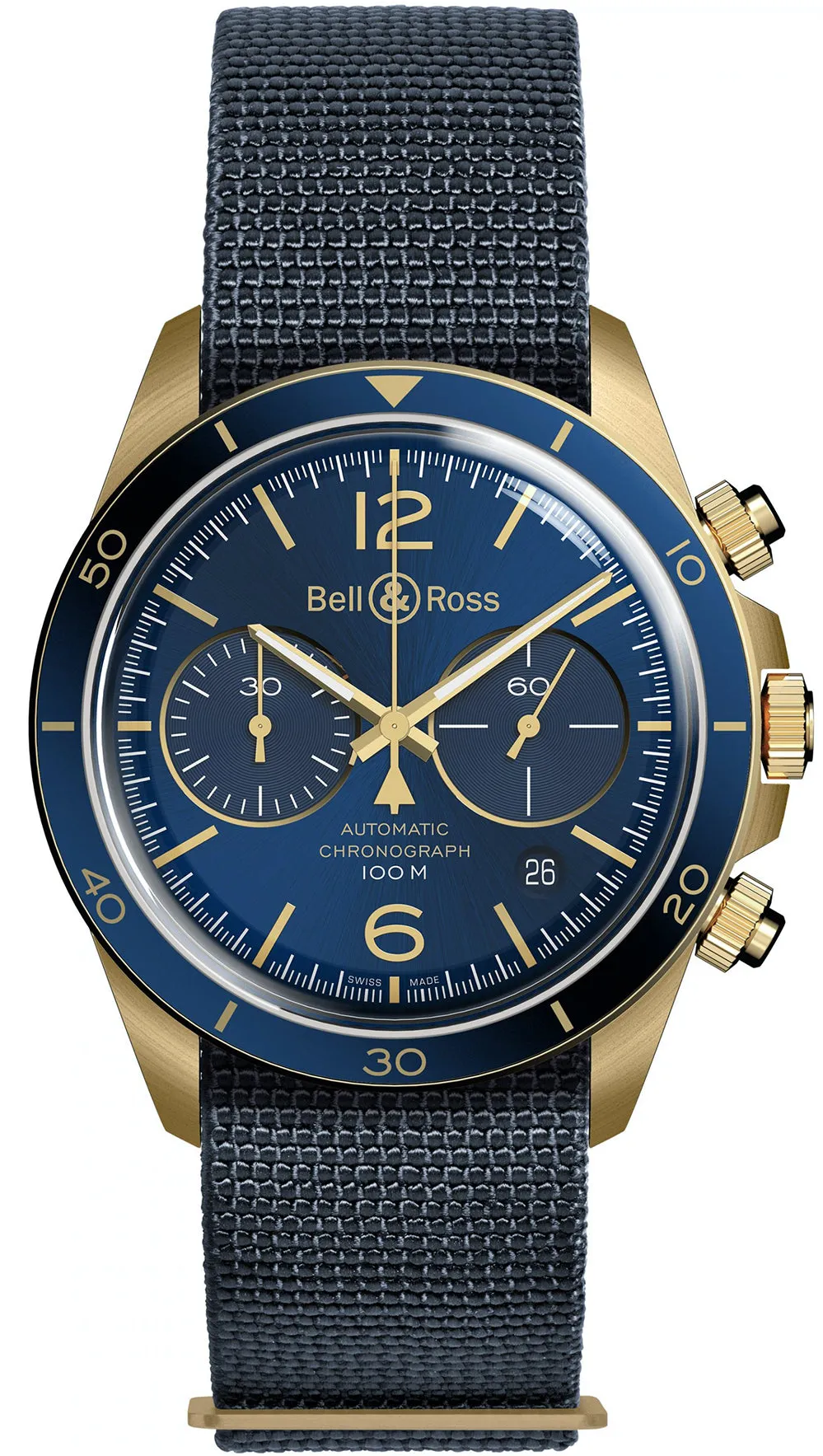 BR Watch Vintage BR V2-94 Aeronavale Bronze Limited Edition