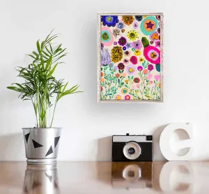 Bright & Bold - Sand Mini Framed Canvas