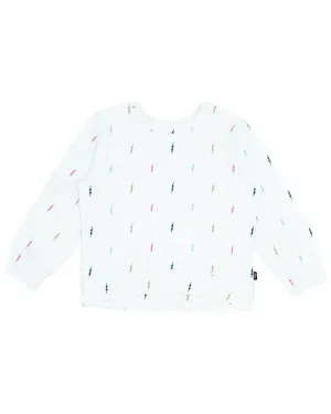 Bright Bolts Hacci Pullover