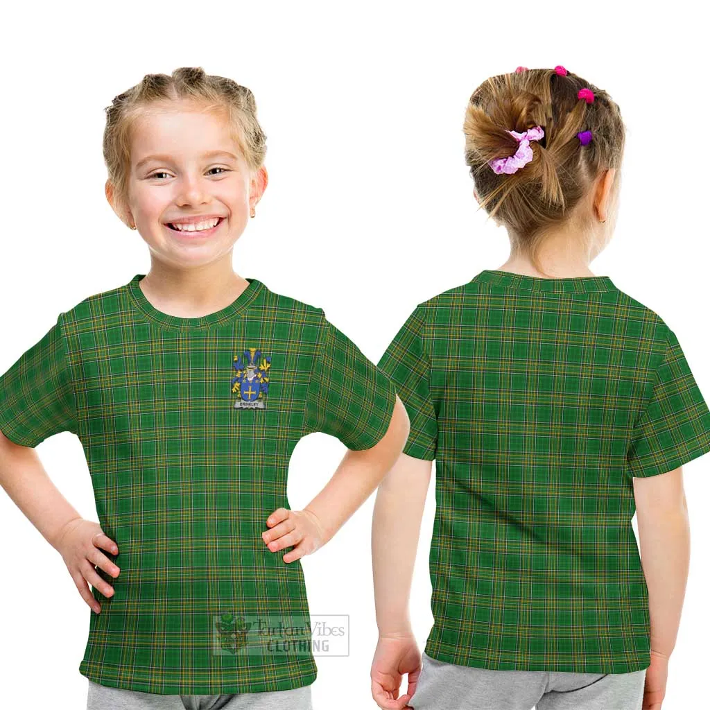 Brinkley Irish Clan Kid T-Shirt with Coat of Arms