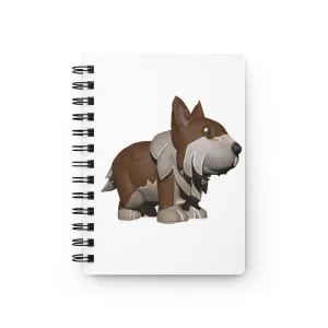 Brown Dog Spiral Bound Journal