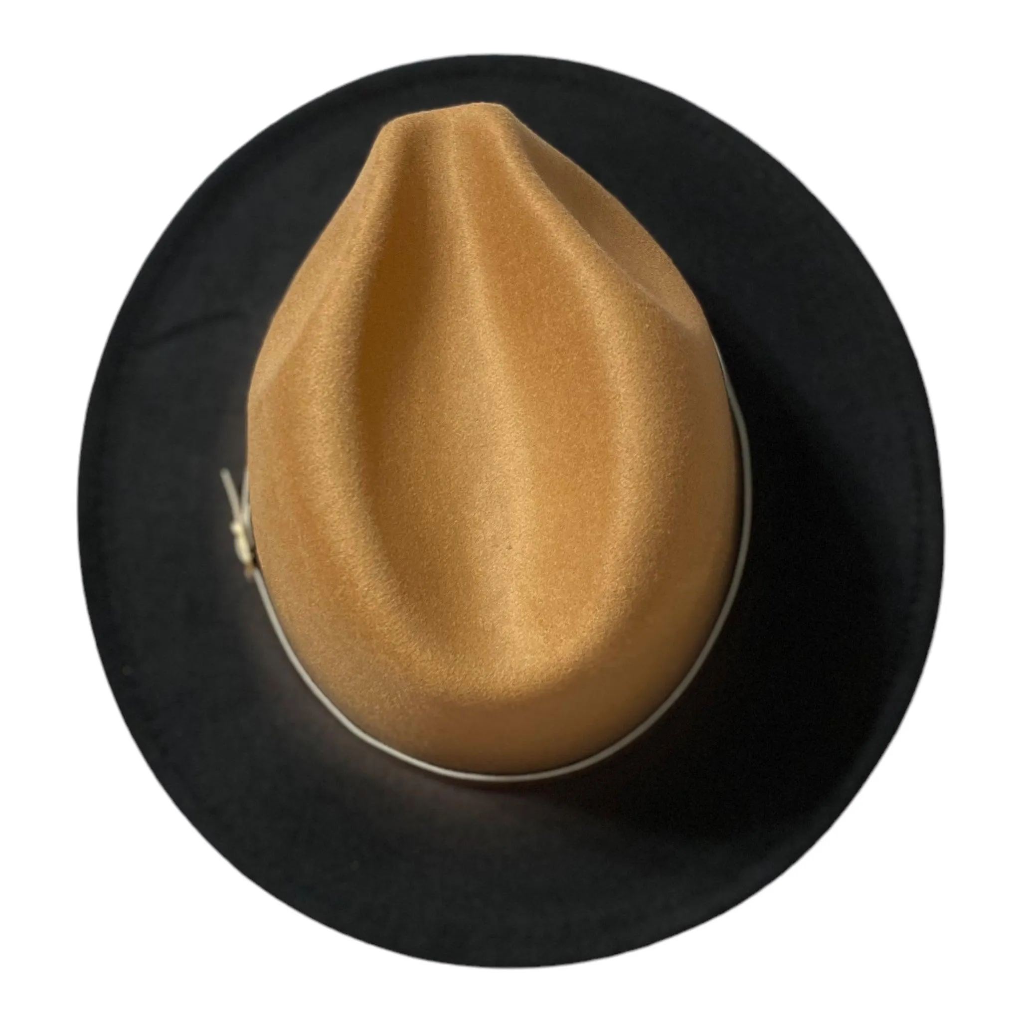 Brown Gradient Fedora Hat