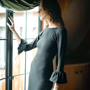 Brunna Bamboo Ruffle Dress