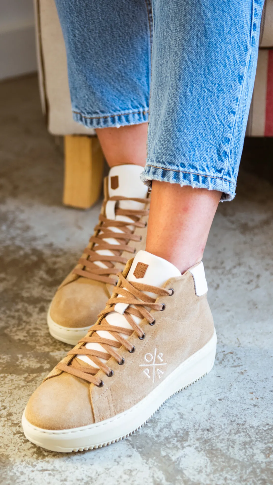 Bulnes Beige Sneaker