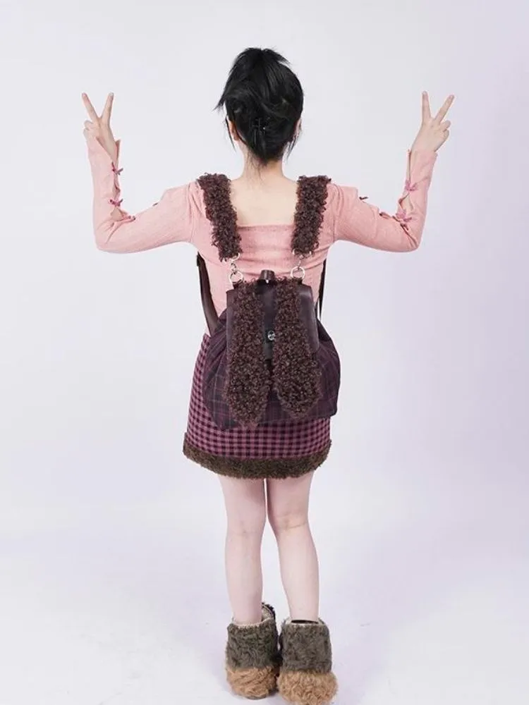 Bunny large capacity school bag【s0000003301】