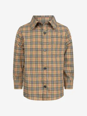 Burberry Baby Boys Owen Check Print Shirt