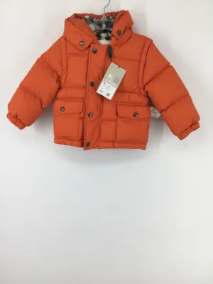 Burberry Child Size 18 Months Orange Solid Outerwear - boys