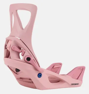Burton Step On Snowboard Bindings Womens 2024 Powder Blush