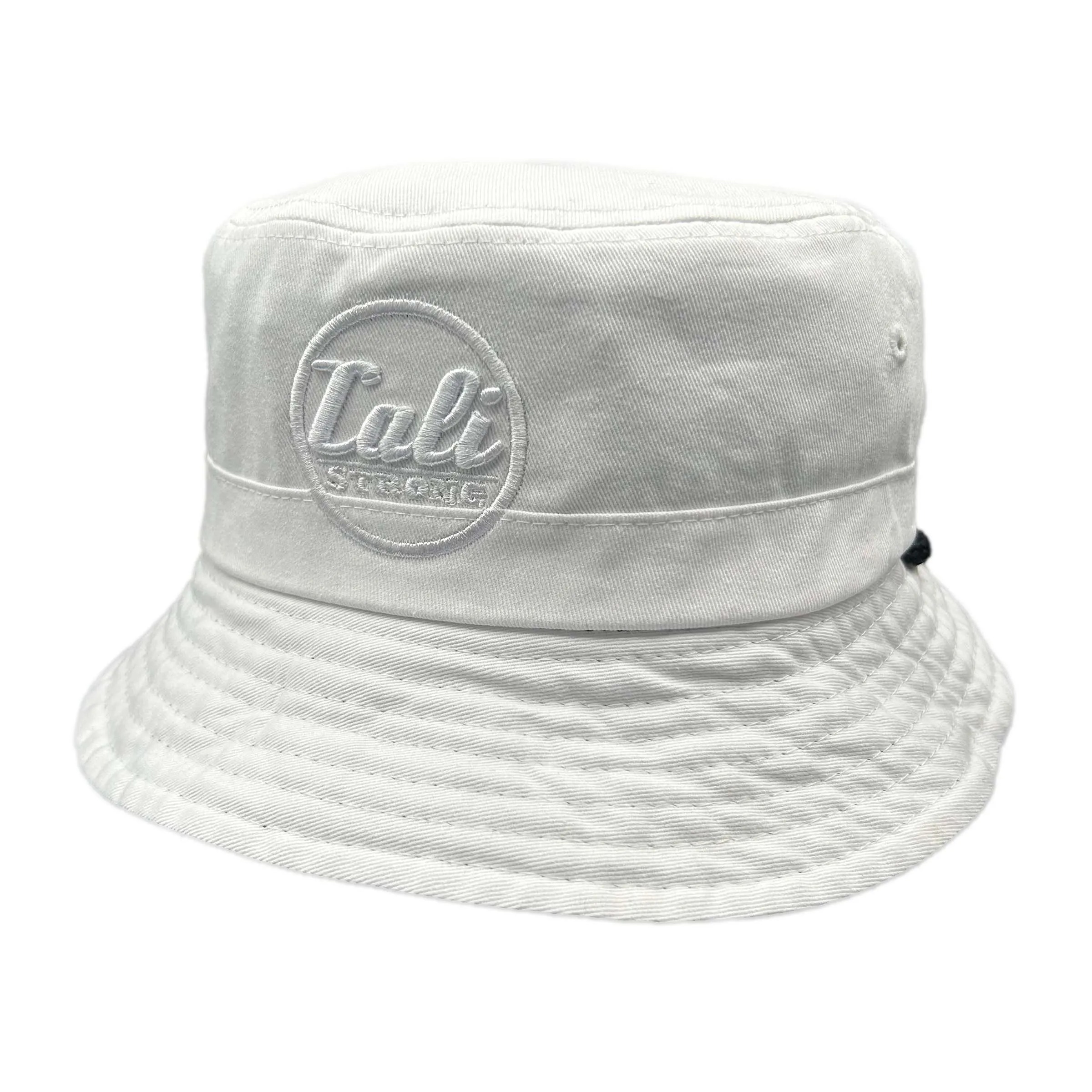 CALI Strong Urban Camo Reversible White Bucket Hat Tactical Morale Patch