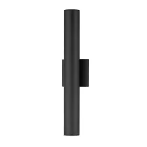 Calibro 20 in. LED Outdoor Wall Light 120-277V, 3000K Black