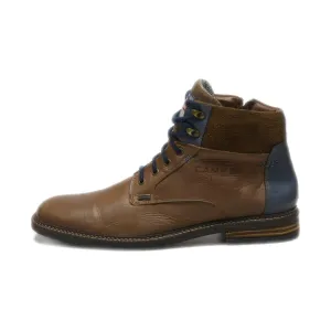 Camp David Ankle Boots Leather Brown Colour For Men