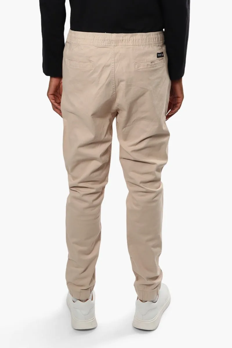 Canada Weather Gear Tie Waist Jogger Pants - Cream