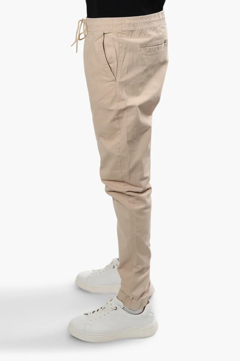Canada Weather Gear Tie Waist Jogger Pants - Cream