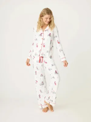 Candy Cane Lane PJ Set - Ivory