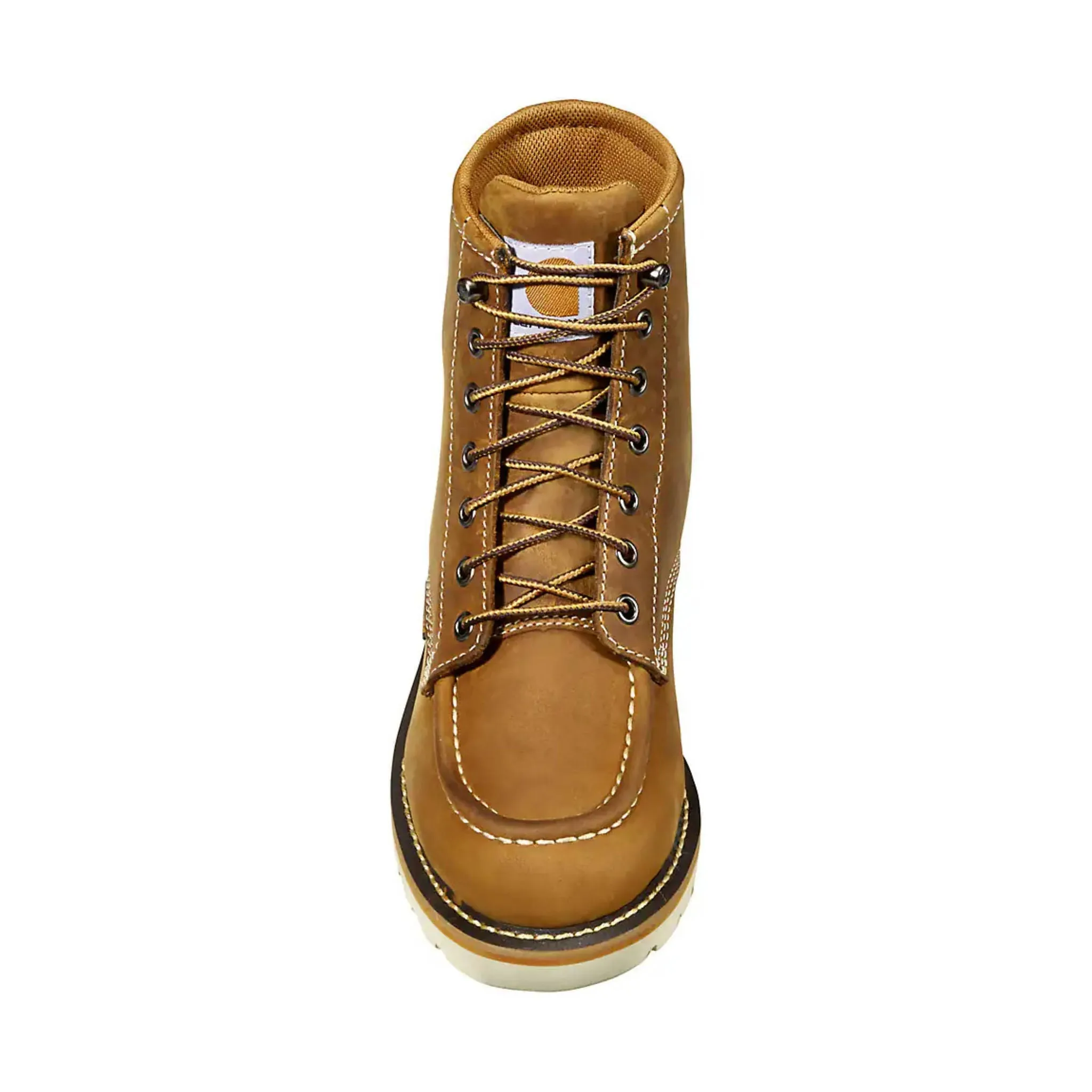Carhartt Women's Waterproof 6 Inch Moc Steel Toe Wedge Work Boots - Brown