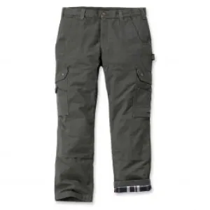 Carhartt&#x20;102287&#x20;Sale&#x3A;&#x20;Ripstop&#x20;Cargo&#x20;Work&#x20;Pant&#x20;Flannel&#x20;Lined&#x20;-&#x20;Moss
