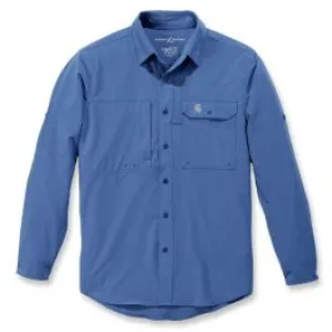 Carhartt&#x20;103011&#x20;Force&#x20;Extremes&#x20;Angler&#x20;l&#x2F;s&#x20;Shirt&#x20;-&#x20;Federal&#x20;Blue