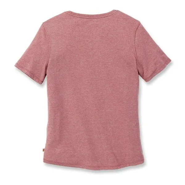 Carhartt&#x20;103589&#x20;Lockhart&#x20;Graphic&#x20;s&#x2F;s&#x20;Scoop&#x20;Neck&#x20;T-Shirt&#x20;-&#x20;Navy&#x20;Heather