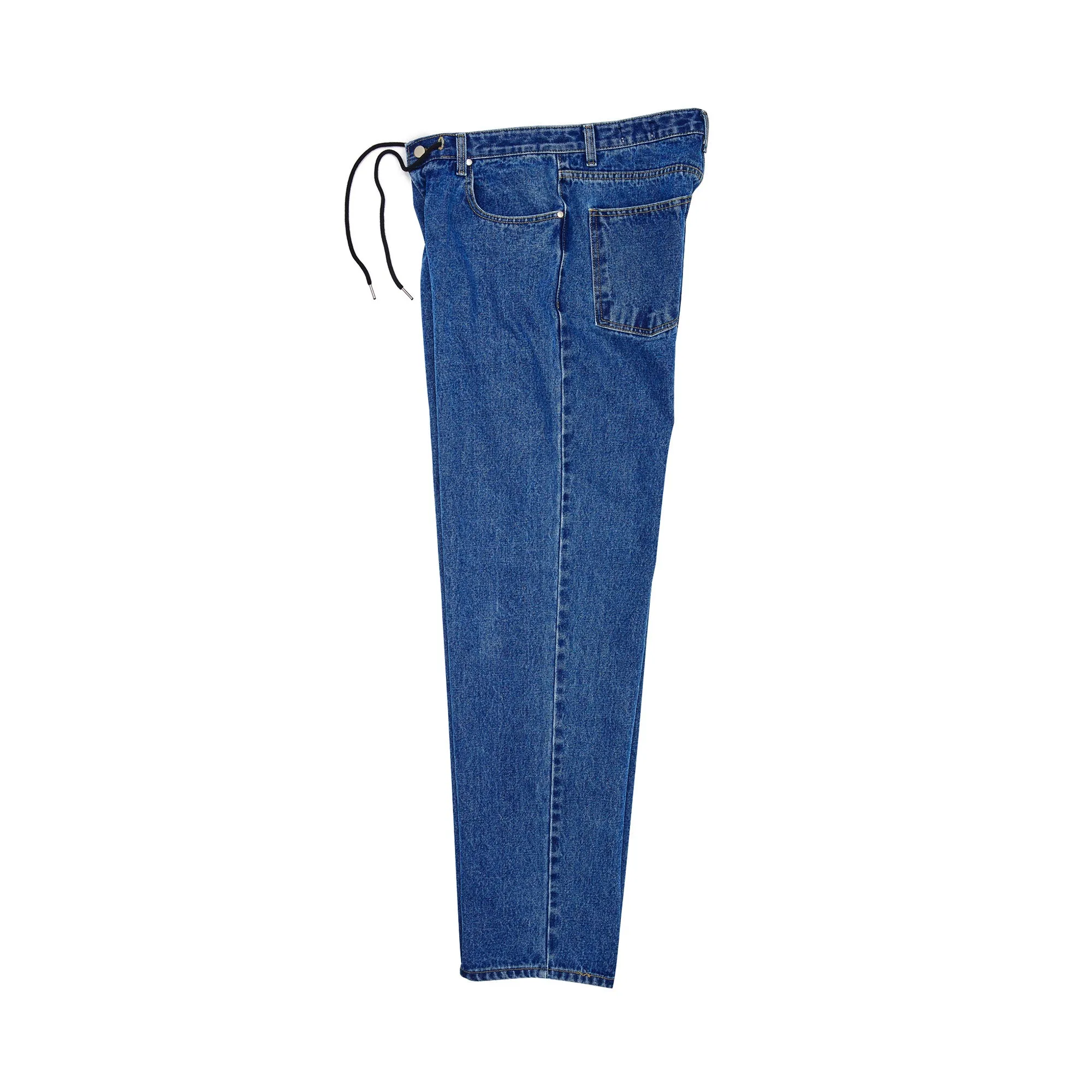 CARPENTER LOOSEFIT DENIM PANTS DEEPBLUE