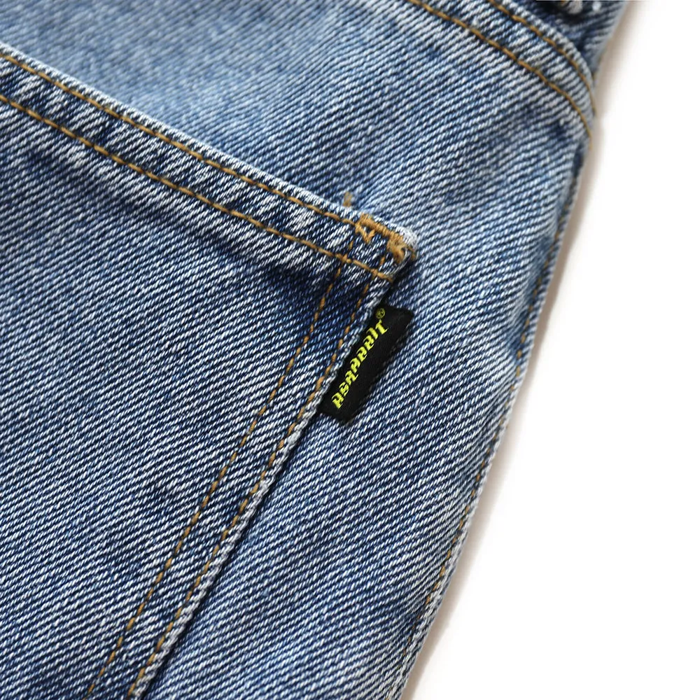 CARPENTER LOOSEFIT DENIM SHORT PANTS BLUE