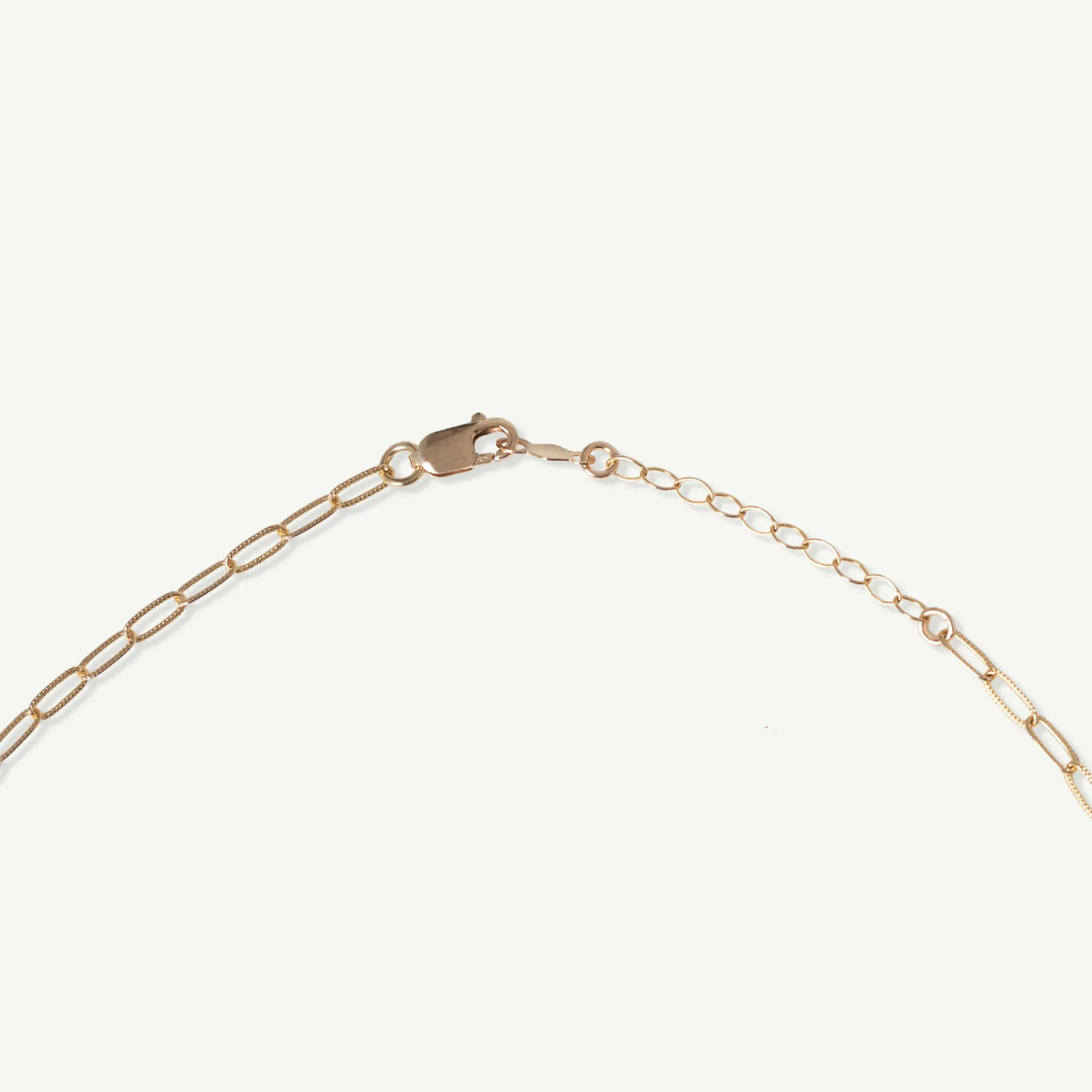 Carta Pendant   Paperclip Chain