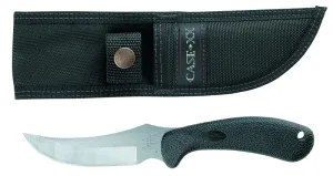 CASE 00362 Skinner Knife, 4.13 in L Blade, Stainless Steel Blade, Ergonomic Handle, Black Handle :EA: QUANTITY: 1