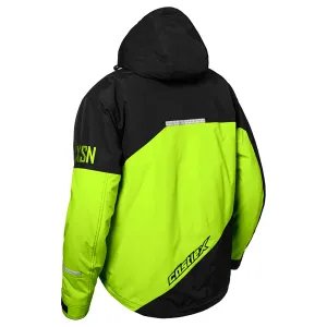 Castle X Men's Phase G4 Snowmobile Jacket (Black/Hi-Vis - X-Large)