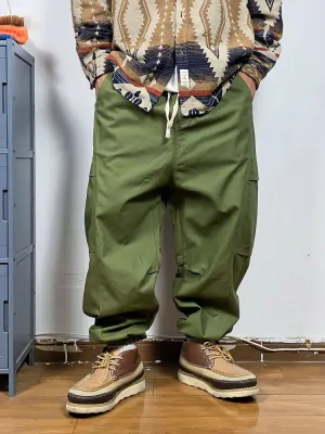Casual Solid Cargo Jogger Pants