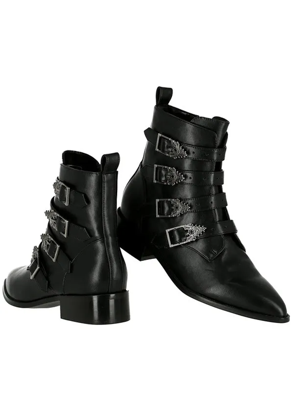 Cathedralis Buckle Pikes | BOOTS