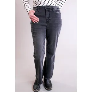 Cello High Rise Crop Flare Jeans