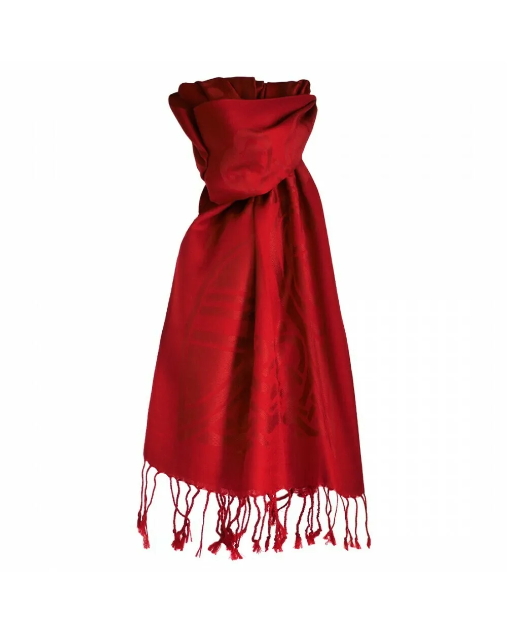 Celtic Design Wool Scarf by Patrick Francis