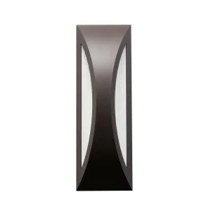 Cesya 18 In LED Outdoor Wall Sconce 550 Lumens 3000K Bronze Finish