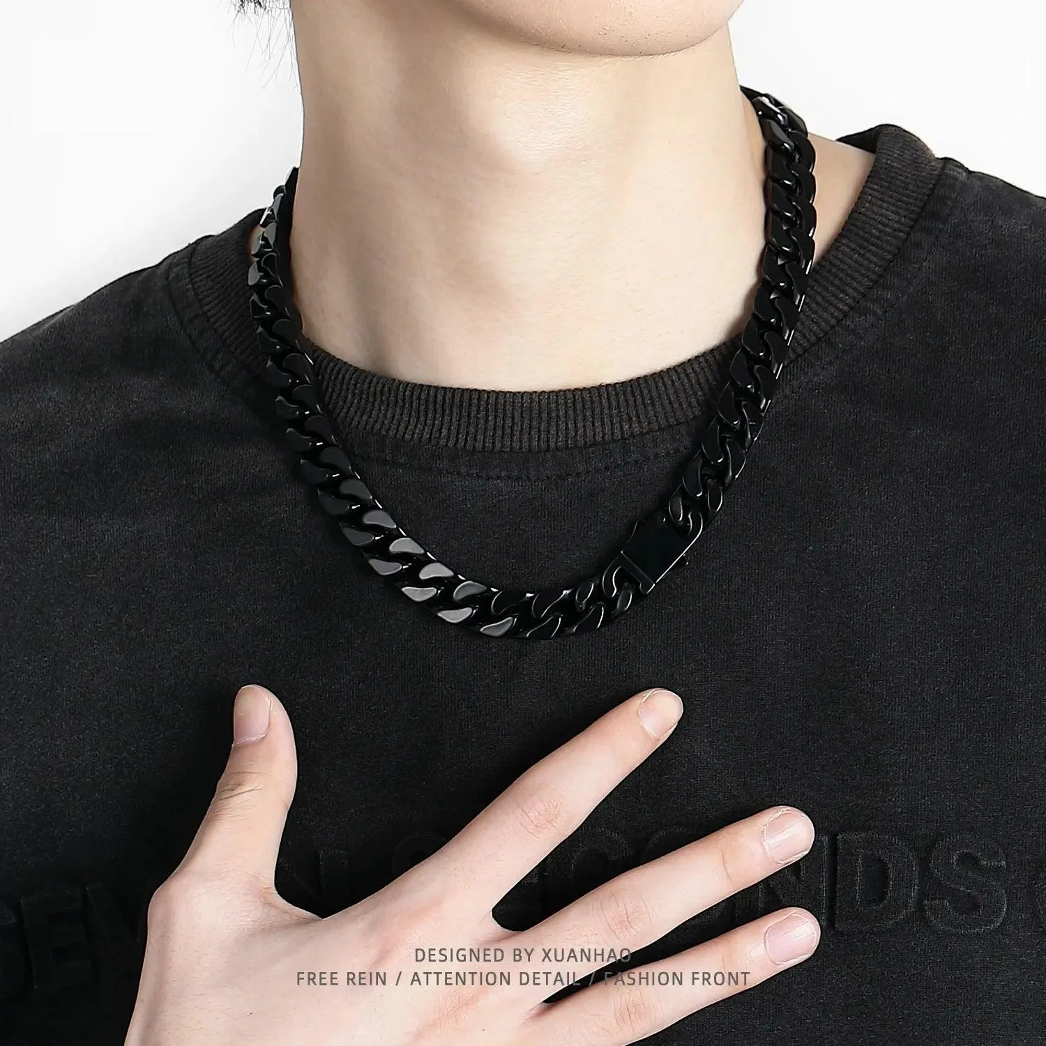 Chain Choker Necklaces Colors