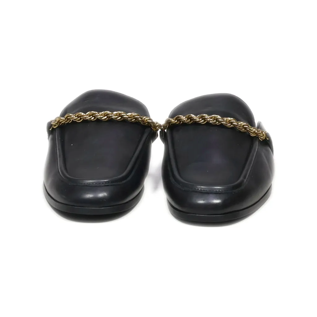 Charles & Keith Mules Leather Black Colour For Women