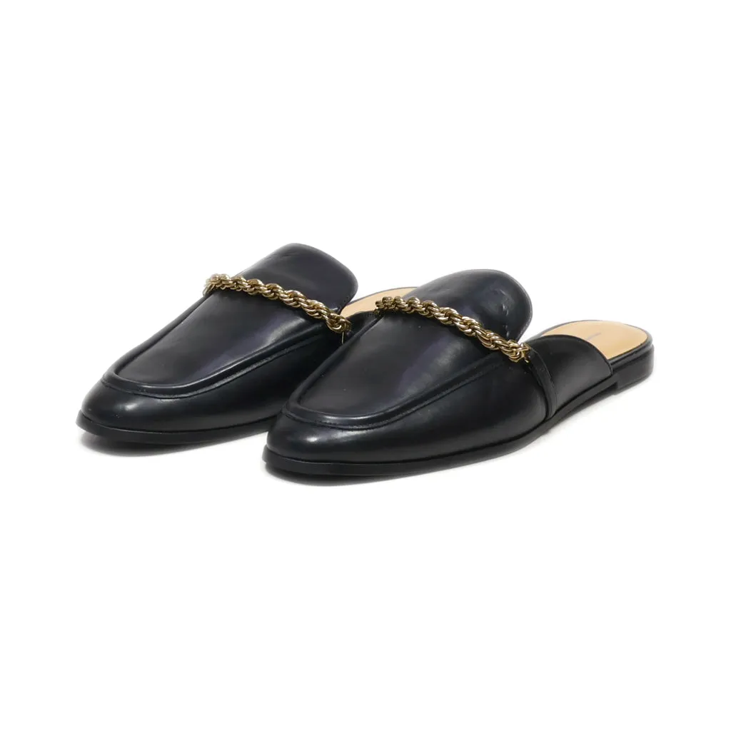 Charles & Keith Mules Leather Black Colour For Women