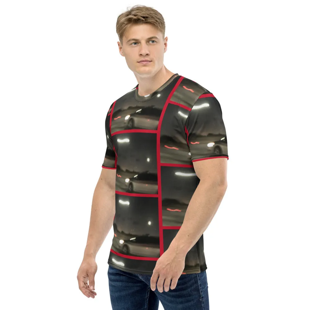 Chasing the moon red Men's T-shirt