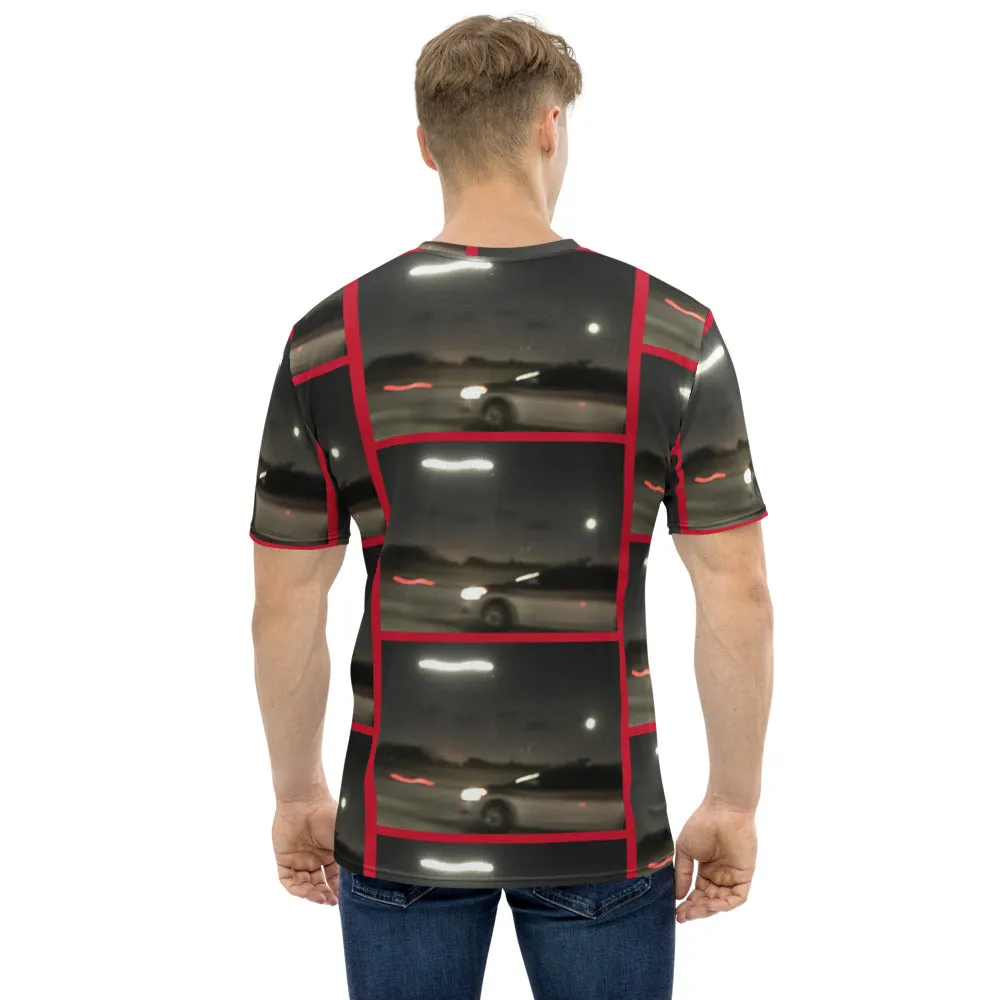 Chasing the moon red Men's T-shirt