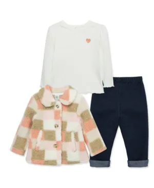 Check 3pc Sherpa Set