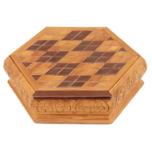 Checkered Diamond Box