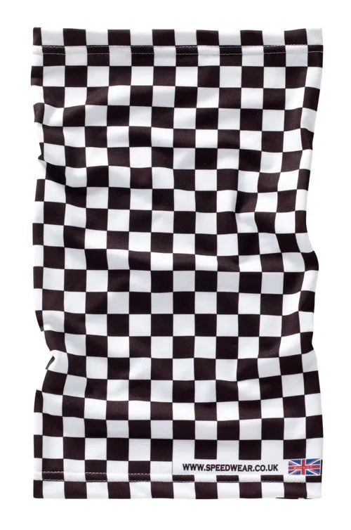 Chequered Flag Neck Warmer