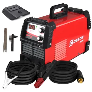 Cheston Ultra 400A Inverter Arc Welding Machine (MMA) LED Display Hot Start Welder Tool Heavy Duty with Welding Mask & Rods | For Steel, Iron, Aluminium, Copper & all other Metals Professional Use