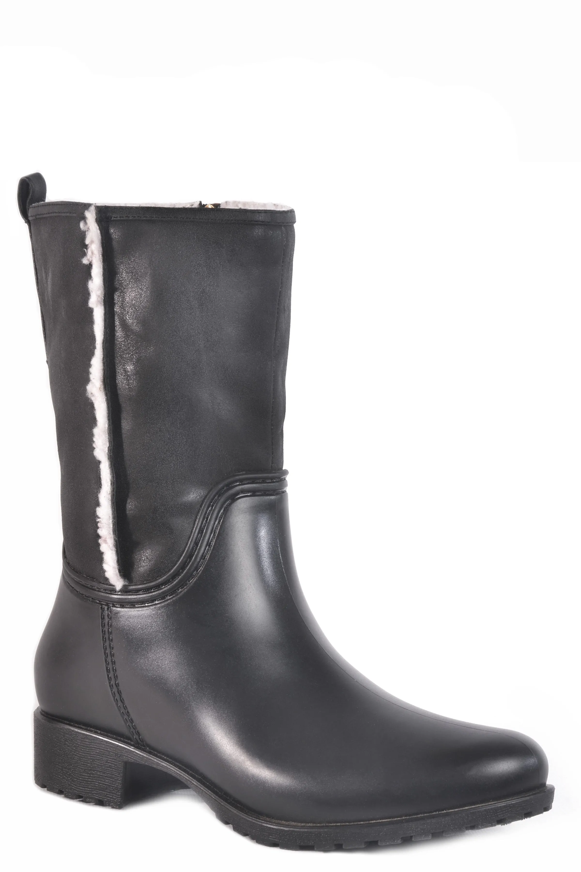 CHEYENNE DISTRESSED MID BLACK