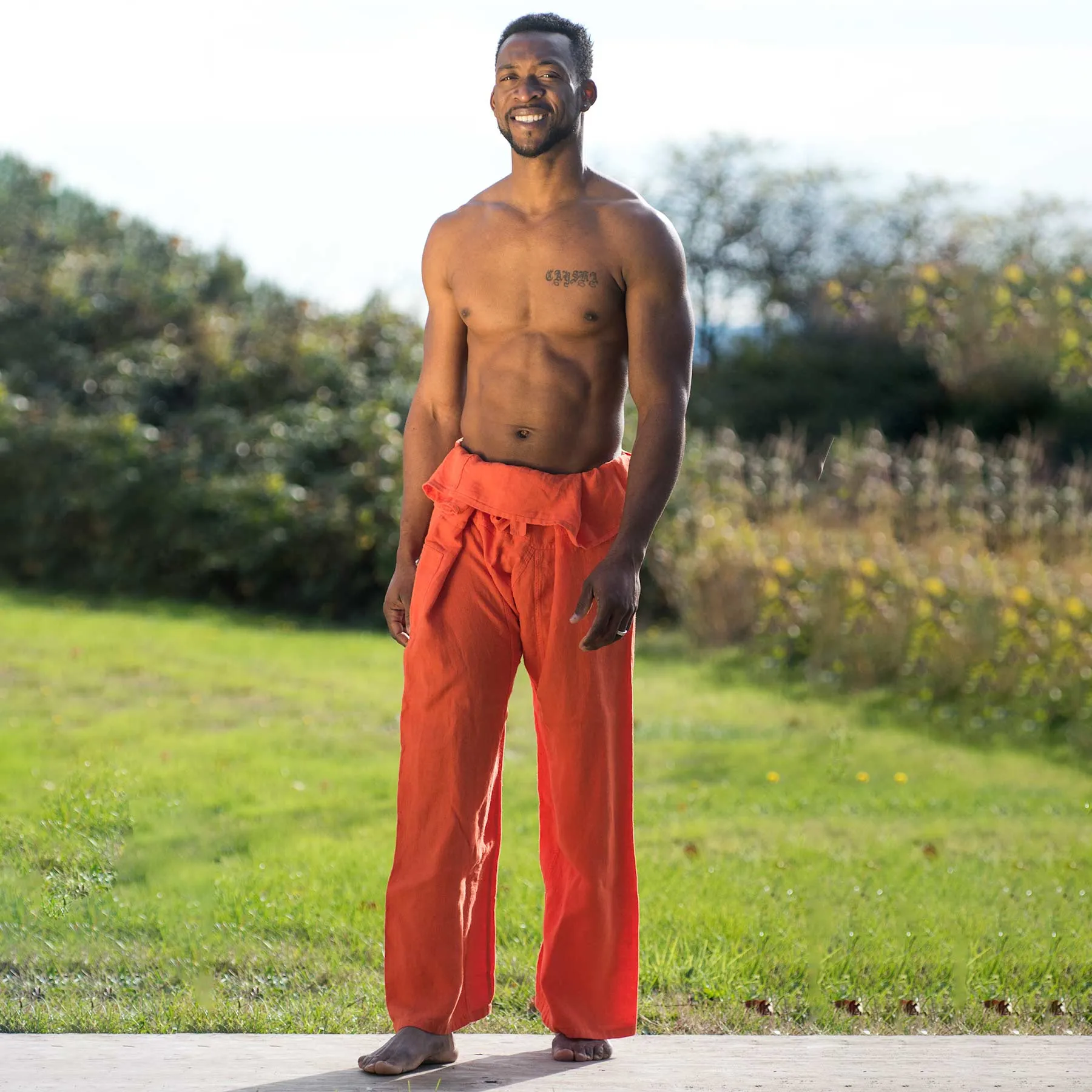 CHIANGMAI 100% Organic Hemp Thai Fisherman’s Pants (Unisex) (Closeout - Final Sale)