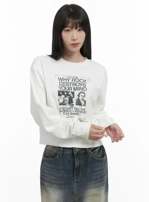 Chic Cotton Graphic Pullover CS413