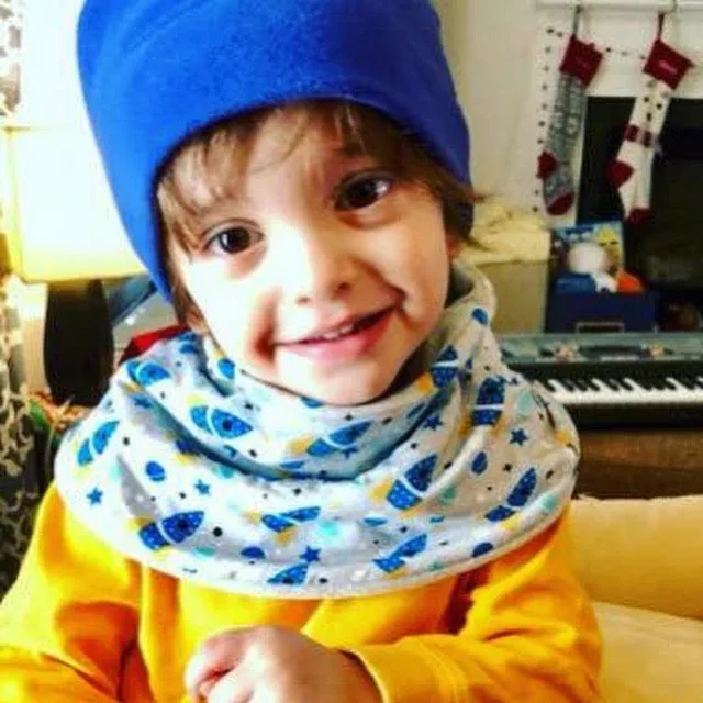 Child's Handmade Neck Warmer Helicopters