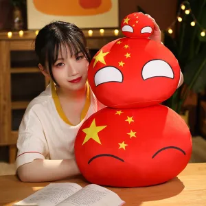 China Country Ball Plushies & Keychain - Cherish Your Cultural Pride