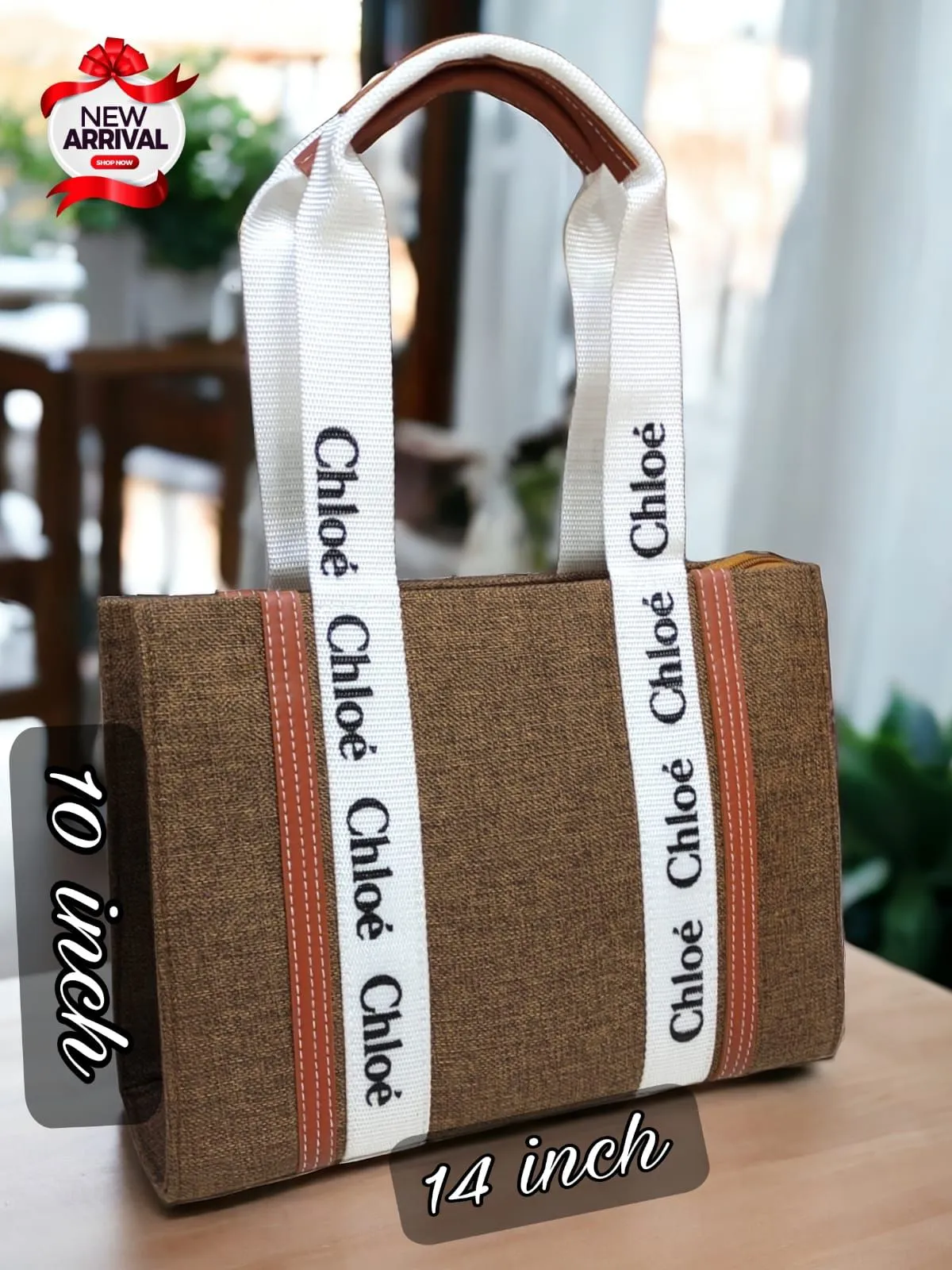 Chloe-Inspired Tote Bag for Girls with Unique Design (Red)